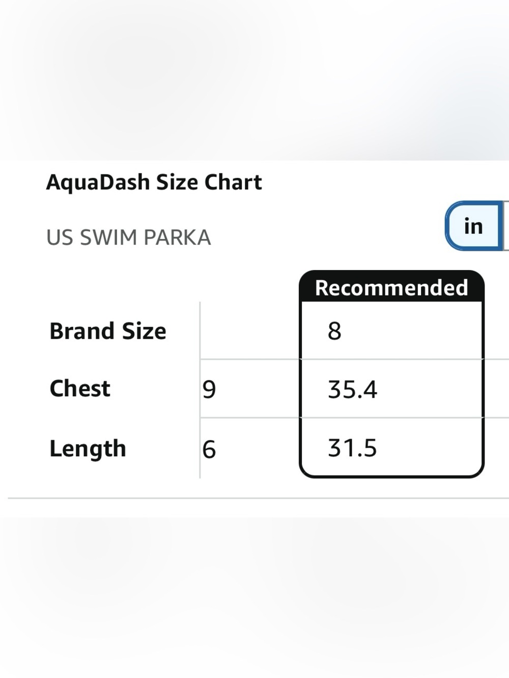 AquaDash Swim Parka, Kids, Extra Long, Natural Cotton youth size 8 for big kids - Picture 15 of 16